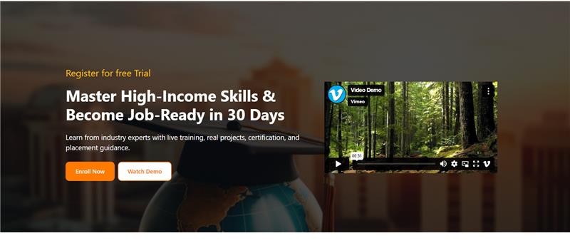 Online Course Landing