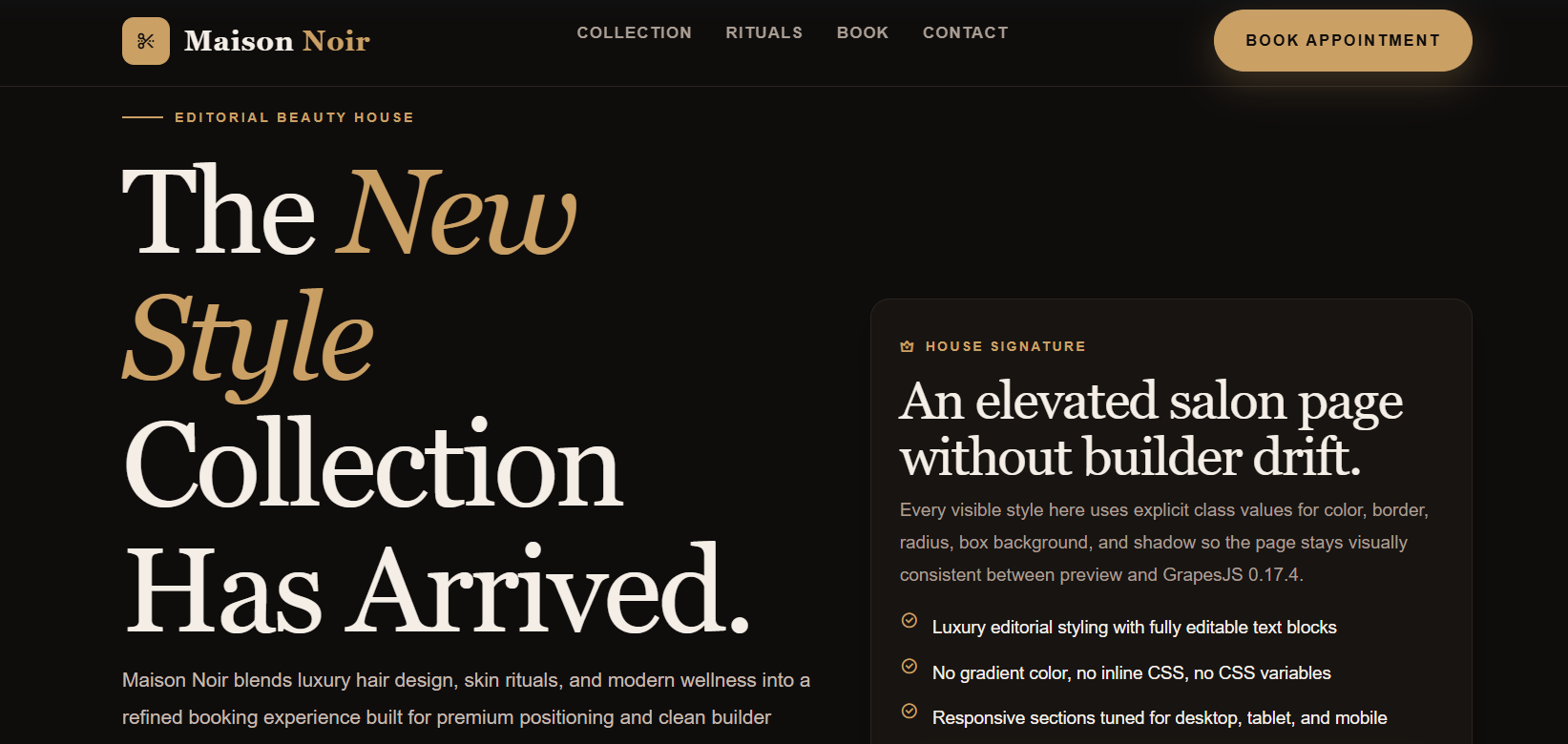 Salon – New Style Collection (Beauty & Wellness)