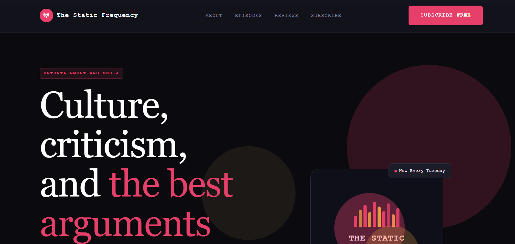 Podcast – Subscriber Lead (Entertainment & Media)