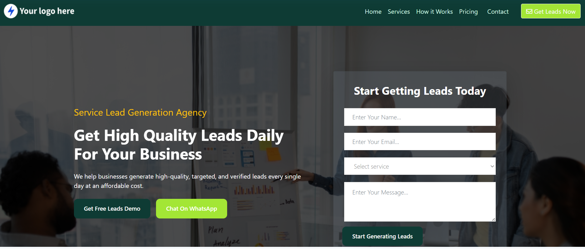 Service Lead Generation