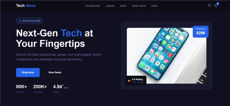 E‑commerce New Collection (E-commerce)