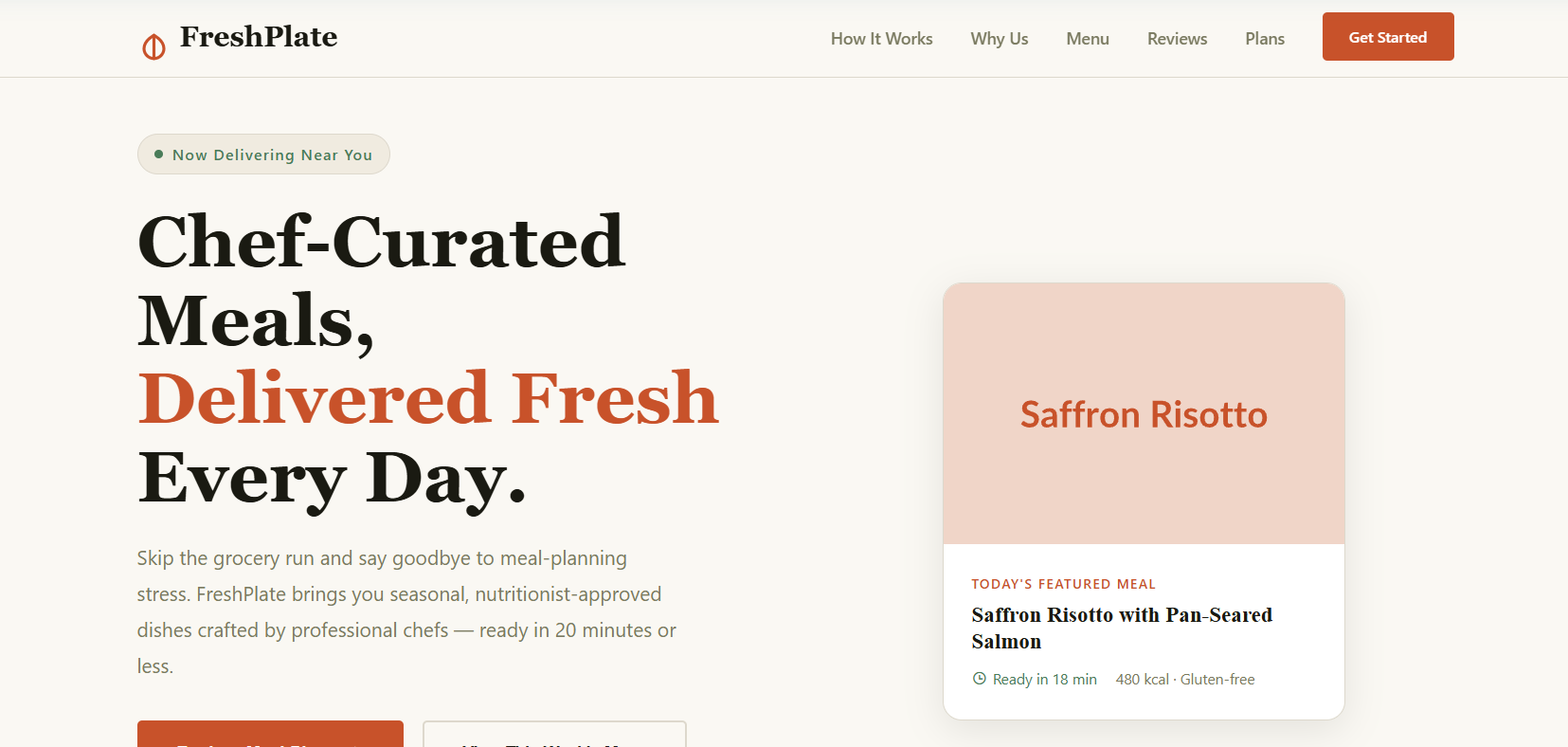 Meal Delivery Service