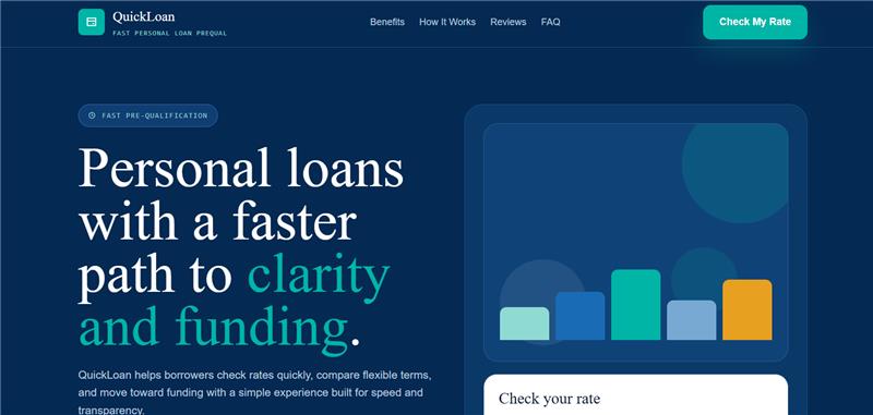 Personal Loan – Quick Prequal (Finance & Banking)