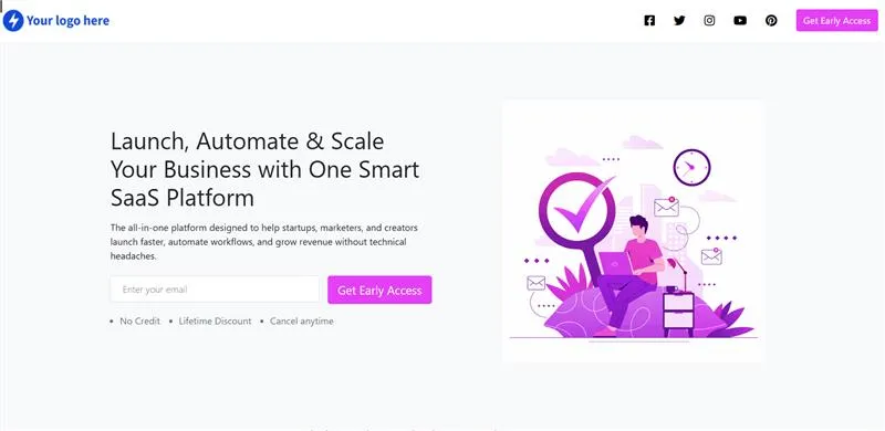 SaaS Lead Magnet - Modern (SaaS)
