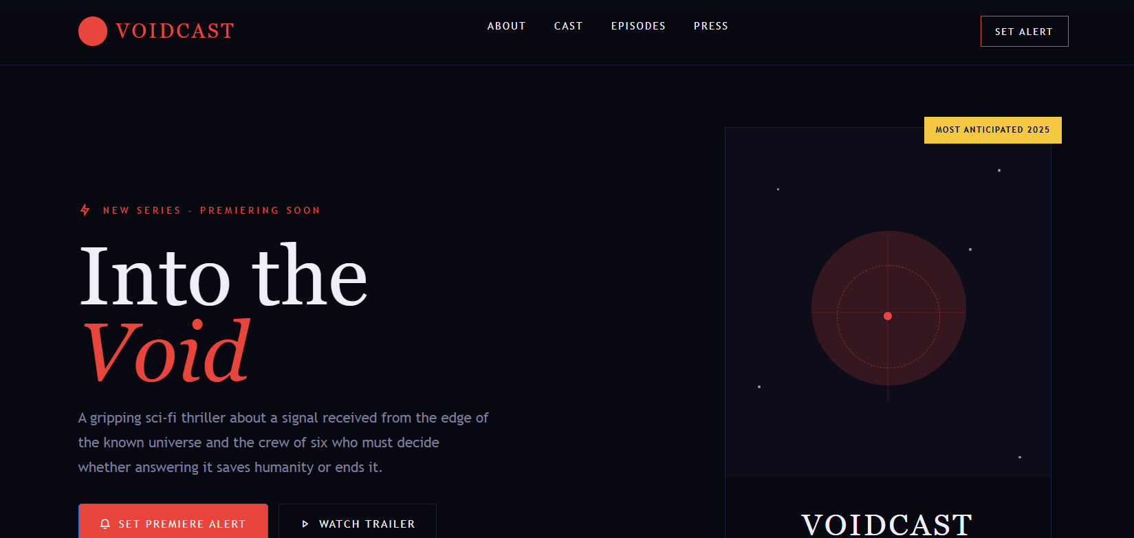 Streaming Show – Premiere Alert (Entertainment & Media)