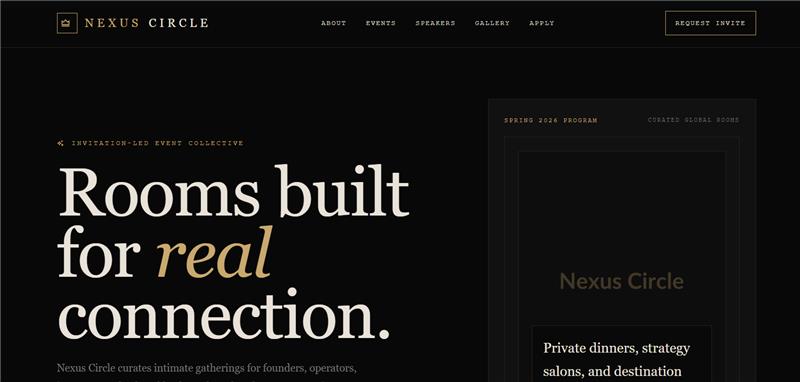 Exclusive Networking Event