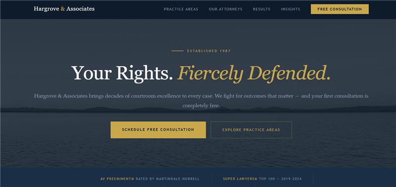 Law Firm – Free Consultation (Legal Services)