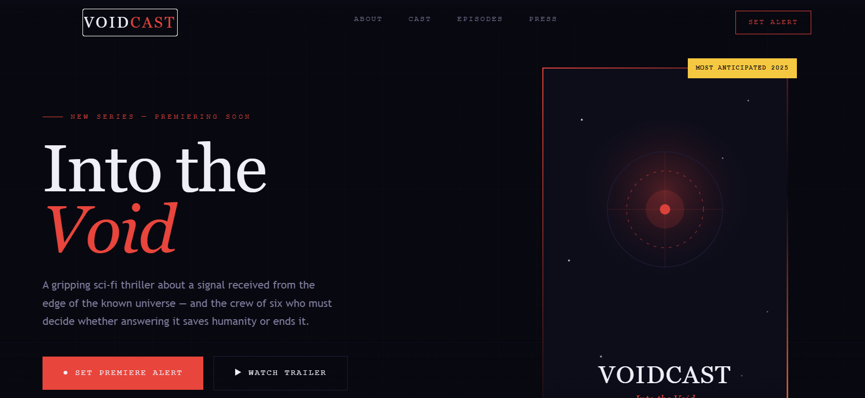 Streaming Show – Premiere Alert (Entertainment & Media)